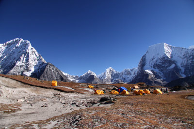 Ramdung base camp 5050m