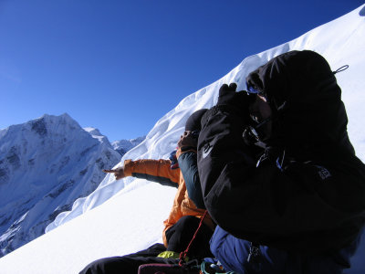 near summit