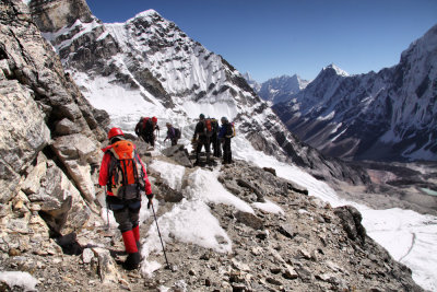 down into Khumbu