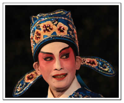 A Male Role in a Cantonese Opera