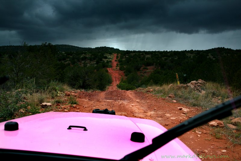 On the Pink Jeep Tours