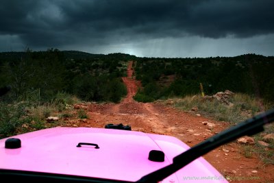 On the Pink Jeep Tours