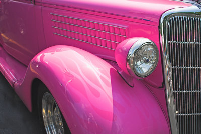 Pink Ford Front End