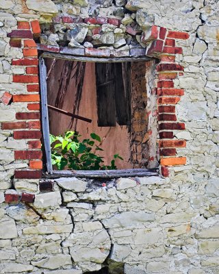 Crumbling Window