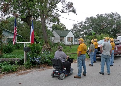 A NICE VISIT BUT, UNFORTUNATELY, WE WERE NOT ABLE TO HELP THIS HOMEOWNER