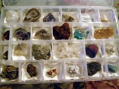 This and the collection in next pic came from rooster5rocks on eBay, He sent lots of freebies and great specimens.