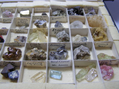 I get these old collections and look up every specimen I'm not familiar with.