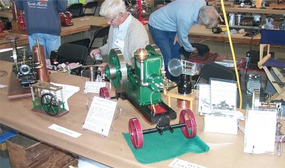 (08)  my Fuller & Johnson and Earl Wilms with his Mery engine