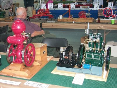 (39)  Baker Monitor Engine  and  a 2 cylinder Fairbanks
