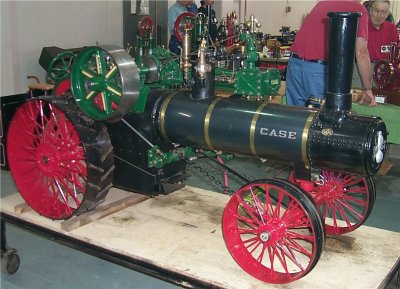 (86)  1/2 scale  Case Traction engine