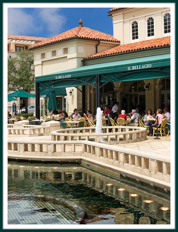Dining at the Bellagio in City Place
