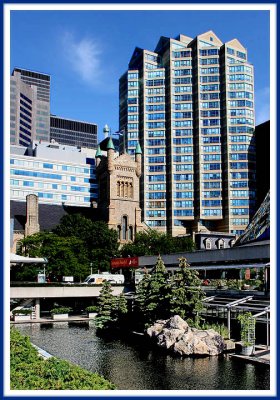 Mixed Architecture in Downtown Toronto