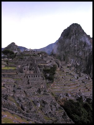 Machu Picchu at dawn 1