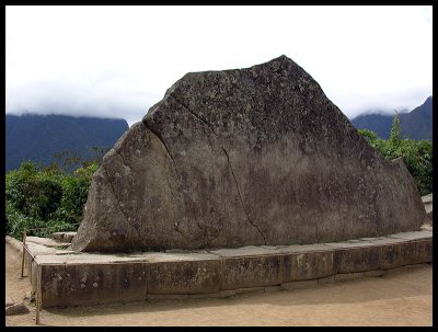 Ceremonial rock