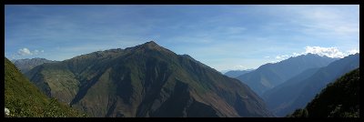 View from Choquequirao 1