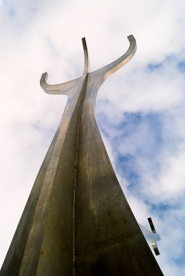 Viking ship monument