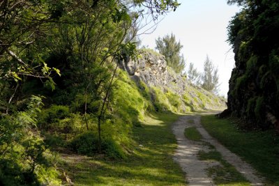 Old railway, Ferry Reach, St Georges