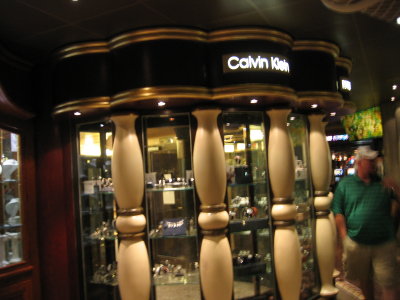 One of the duty free shops
