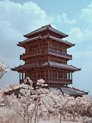 Emperor Pavilion, Tianzi Mountain