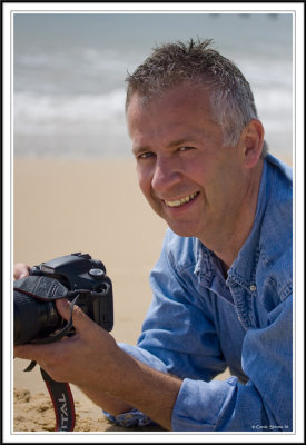John enjoying Southwolds Sun!