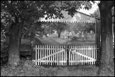 Vermont Cemetery Gate