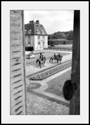 Chateau de Breteuil</br>Par la fentre