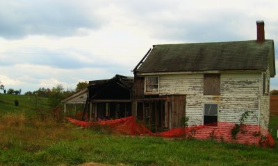 abandoned house