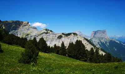 Mont-Aiguille, juillet 2008