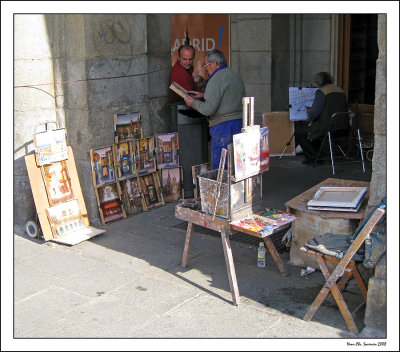 Painter in Madrid