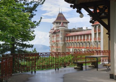 First view of the Caux Conference Center