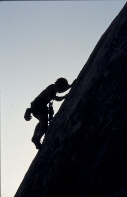Rockclimbing in the 1980's