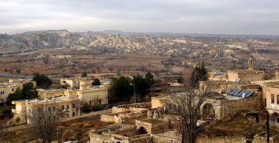 View from Elkep Evi Cave Houses Restaurant