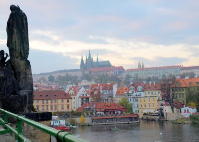 Vltava River & Prag Castle