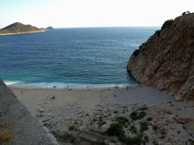 Beach on the Kalkan-Kas road