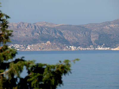 View from our pension-Kastellorizo (Meis in Turkish) island-Greece