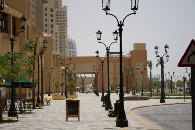 Dubai - the walk (promenade)