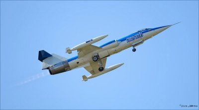 F-104 Wheels Down, Afterburner On