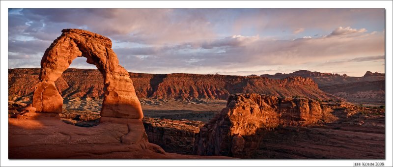 Delicate Arch (Pano)