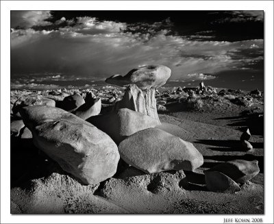 Pedestal and Boulders