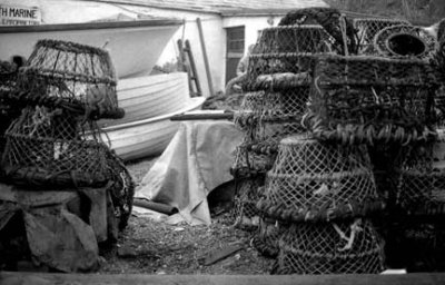 Lobster pots_Lulworth Cove