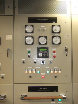 Electrical Service Power Management Panel in ECR