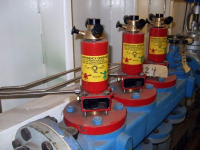 Remote bilge valve operators