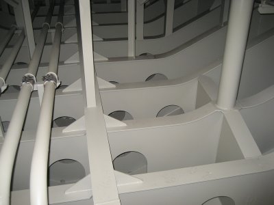 Below deck plates hull finish