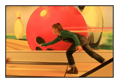Bowling in Nieuwpoort, January 2007