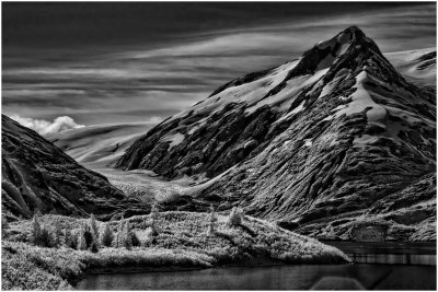 Alien Glacier Landscape