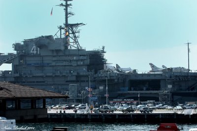 Midway Aircraft Carrier Museum  At The Harbor
