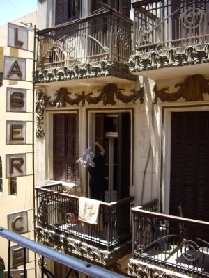 des de l'hotel de Luxor