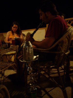 fumant shisha de poma