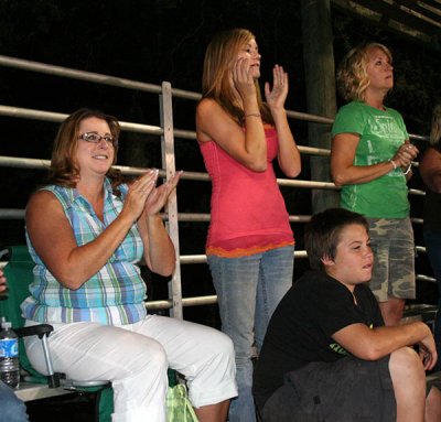 Jenni (from left), Kelsey, Travis
