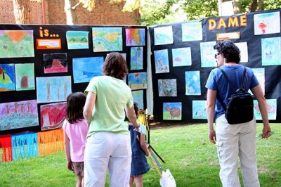 Chico student art display